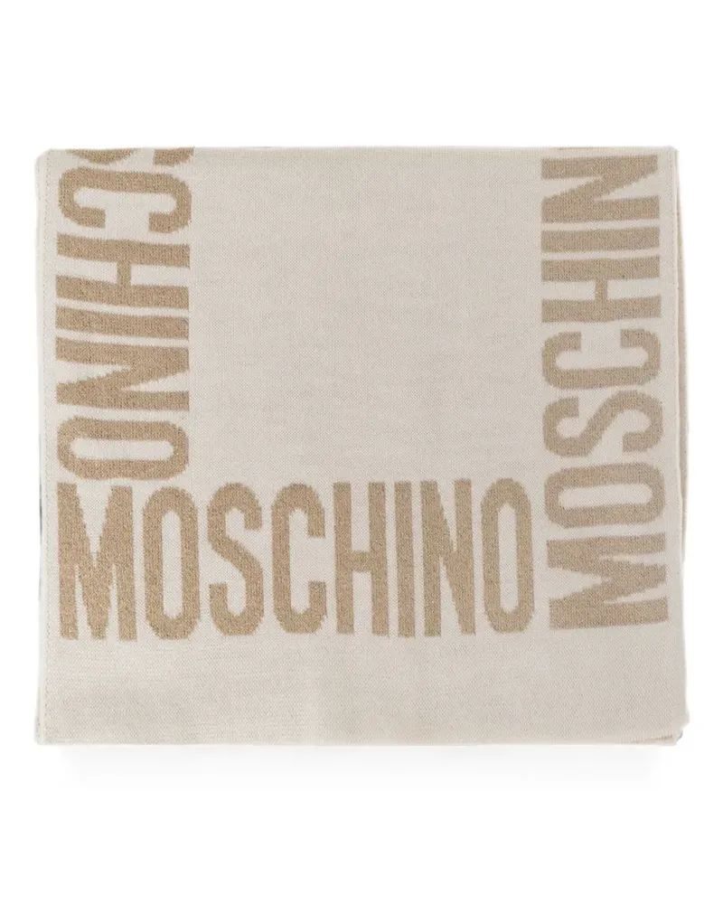 Moschino Scarf with lurex thread - Nude Nude