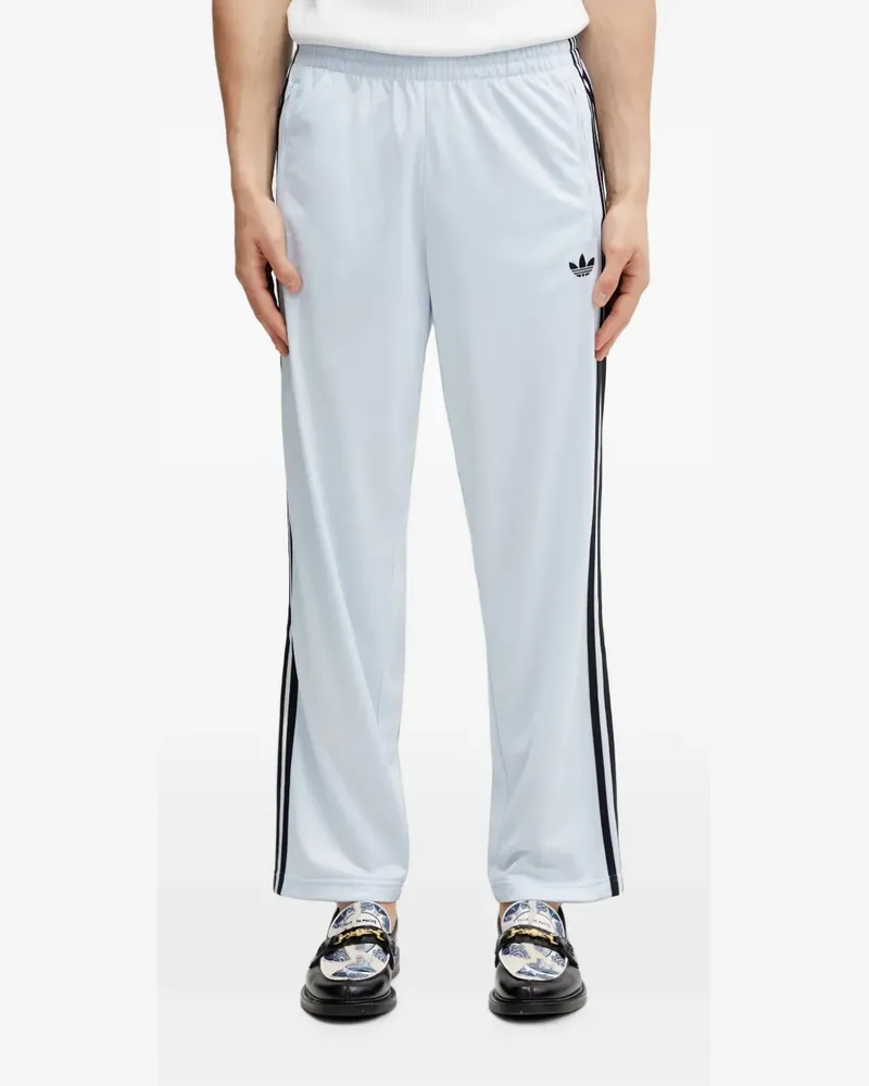 adidas Firebird side-stripe track pants - Blau Blau
