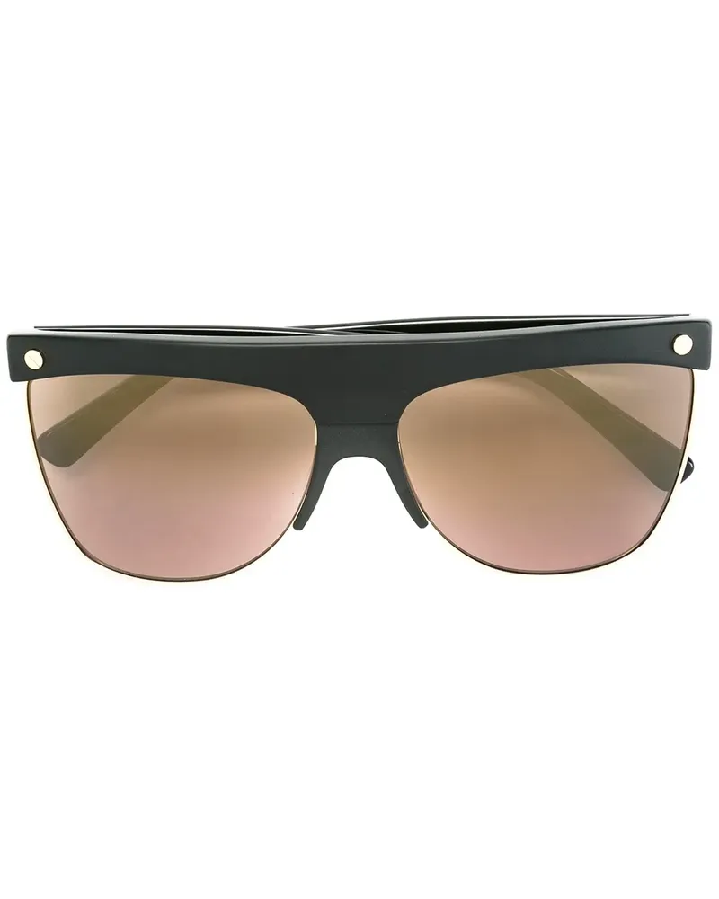 MCM Clubmaster Visetos' Sonnenbrille - Schwarz Schwarz