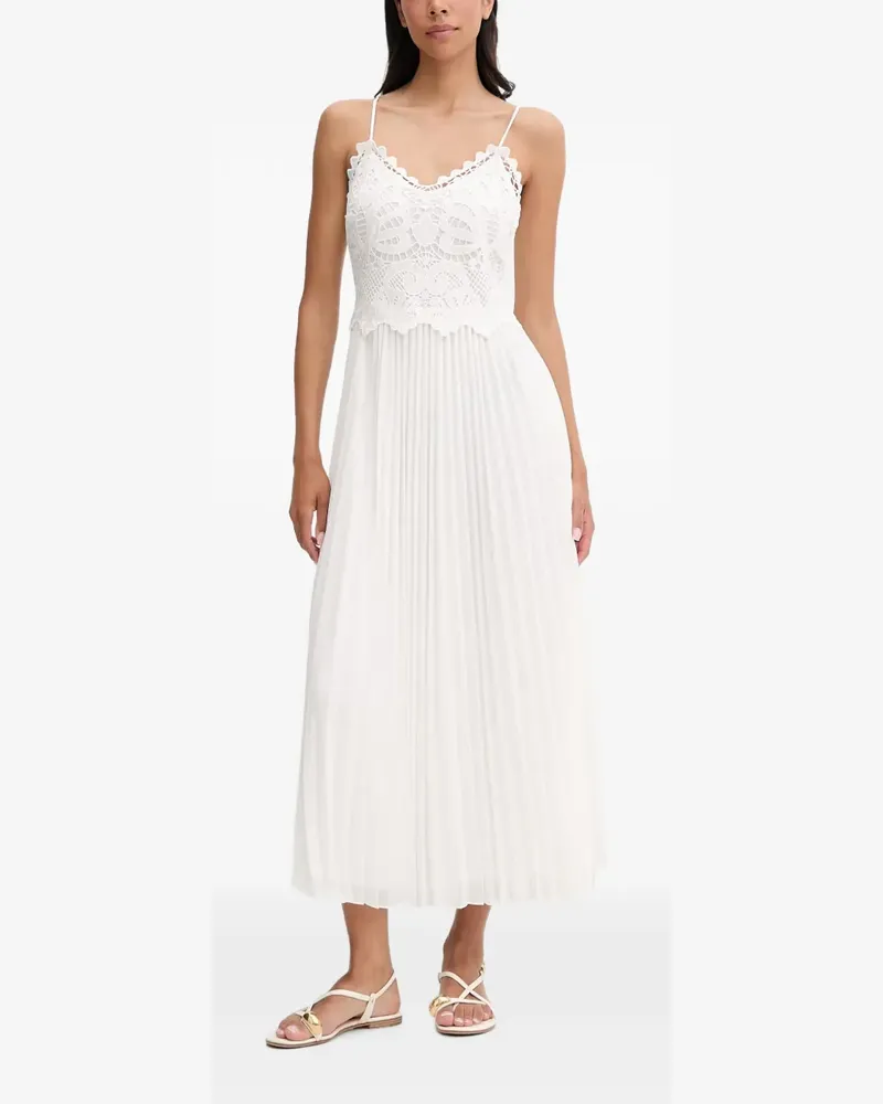 Morgan Maxikleid aus Guipure-Spitze - Weiß Weiß