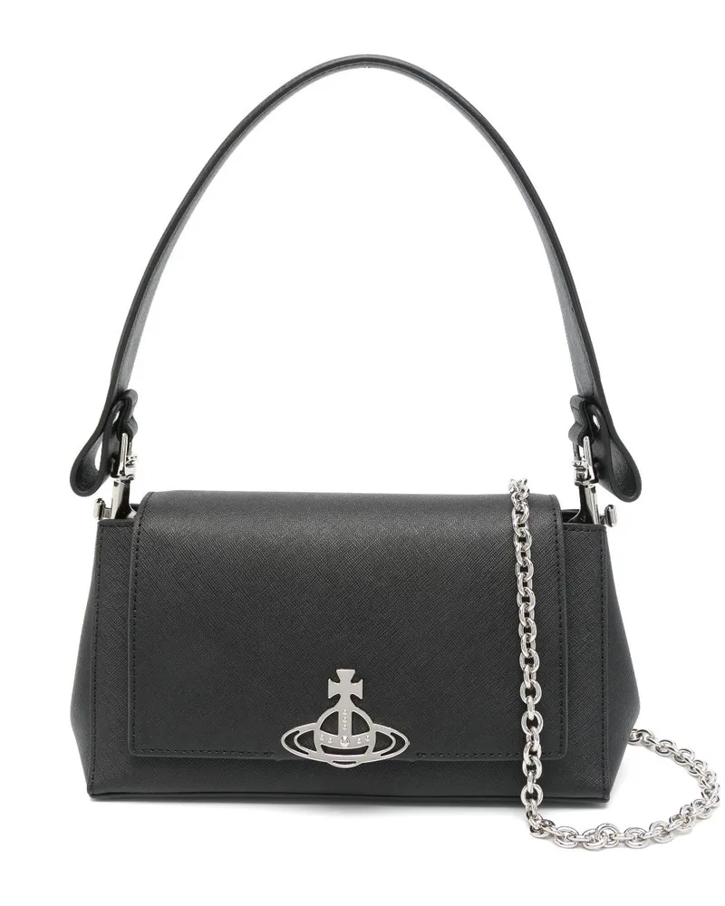 Vivienne Westwood Mittelgroße Hazel Handtasche - Schwarz Schwarz