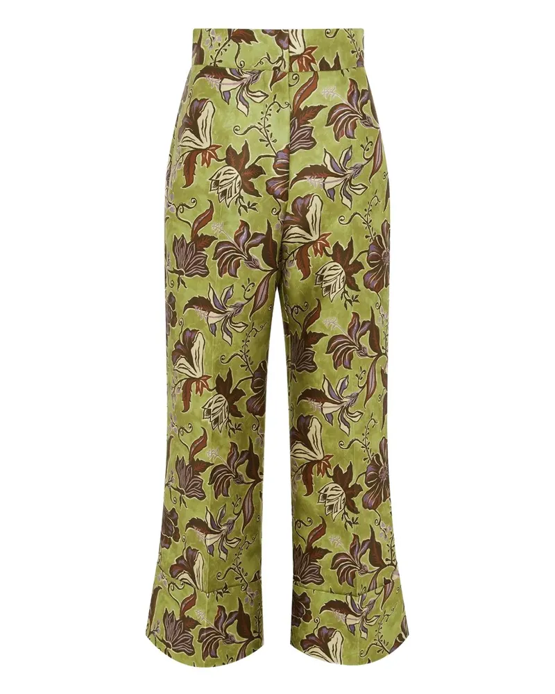 ALEMAIS Citron trousers - Grün Grün