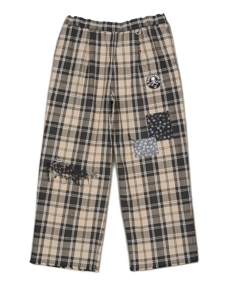 Mastermind Japan x Sean Wotherspoon check-pattern trousers - Schwarz Schwarz