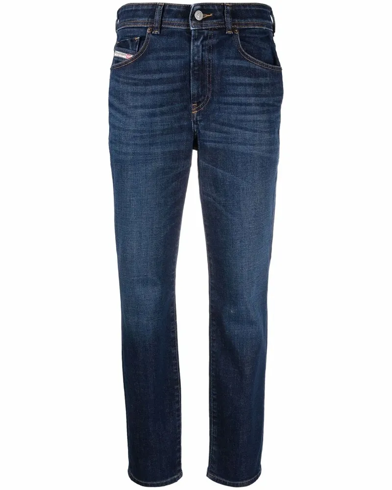 Diesel 2004 09B90 Tapered-Jeans - Blau Blau