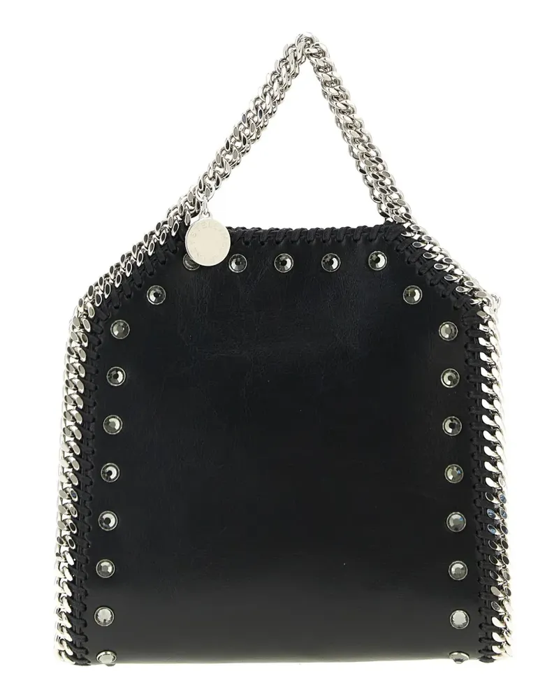 Stella McCartney Tiny Falabella chain mini bag - Schwarz Schwarz