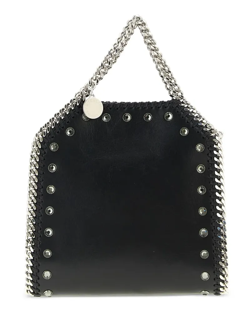 Stella McCartney Tiny Falabella Mini-Tasche - Schwarz Schwarz