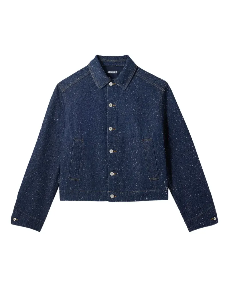 Jacquemus welt-pocket denim jacket - Blau Blau