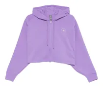 Kapuzenjacke mit Reißverschluss - Violett