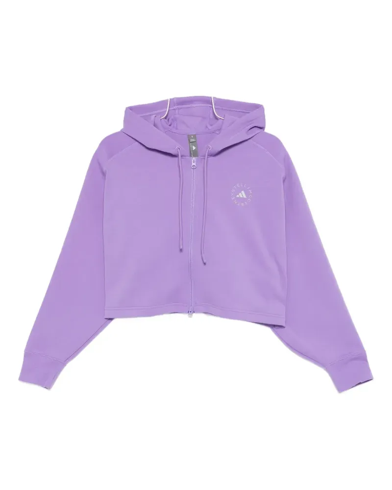 adidas zip-up hoodie - Violett Violett