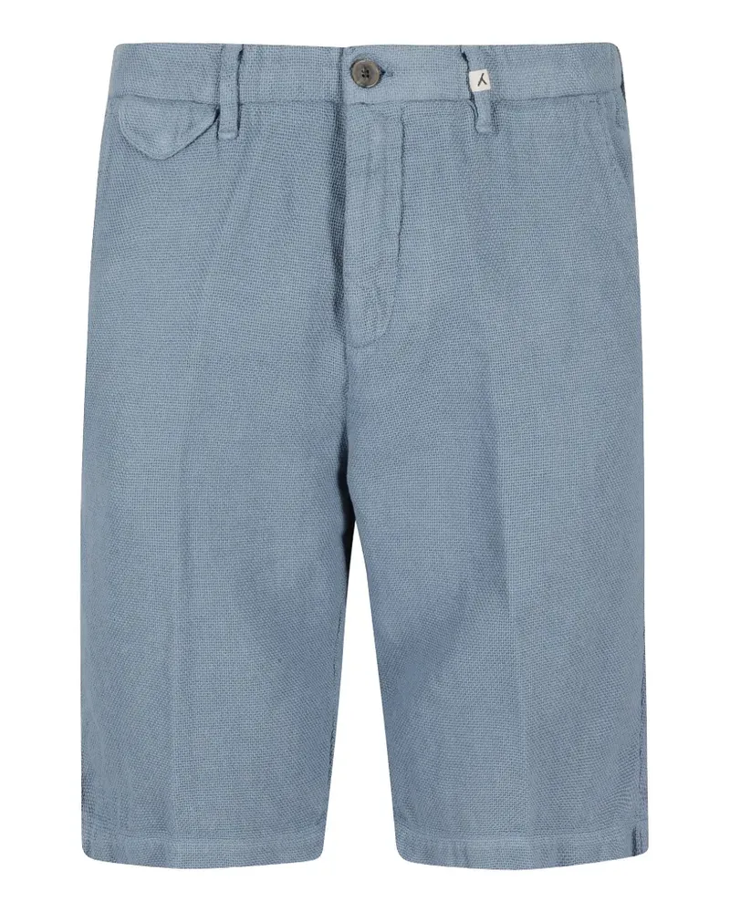 MYTHS textured shorts - Blau Blau