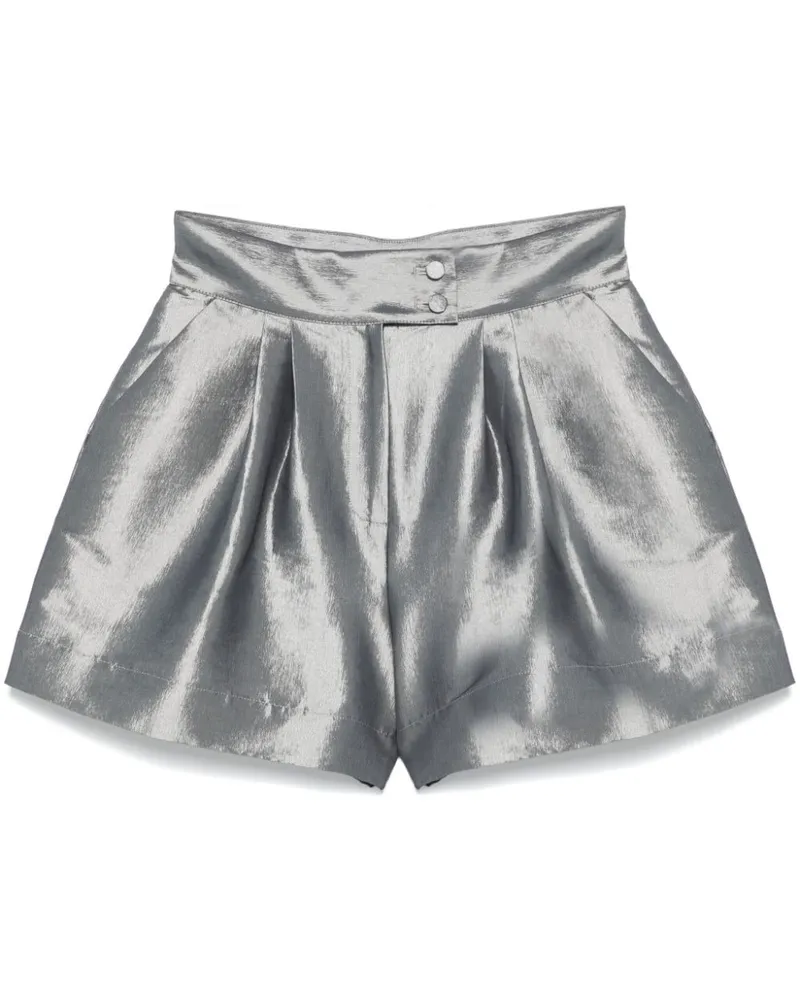 STYLAND Shorts aus Taft - Grau Grau
