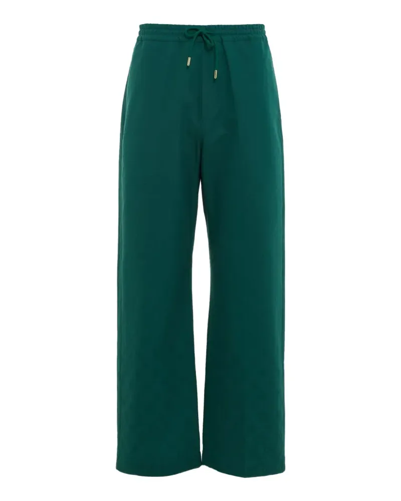 Casablanca Paris elasticated-waistband track pants - Grün Grün