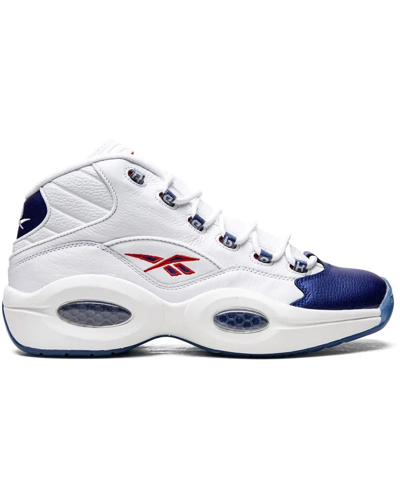 Reebok Question Mid Sneakers - Weiß Weiß