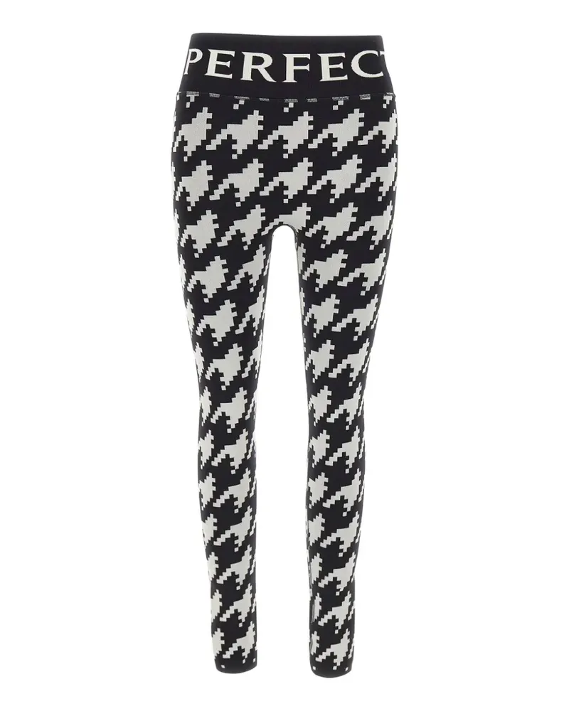Perfect Moment Baselayer-Leggings aus Jacquard - Schwarz Schwarz
