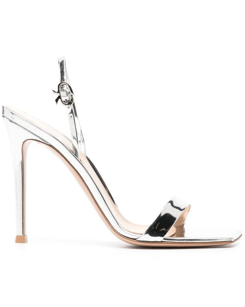 Gianvito Rossi Ribbon Sandalen 105mm - Grau Grau