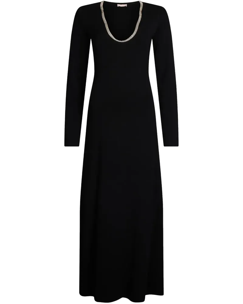 Liu Jo Kleid mit Strass - Schwarz Schwarz