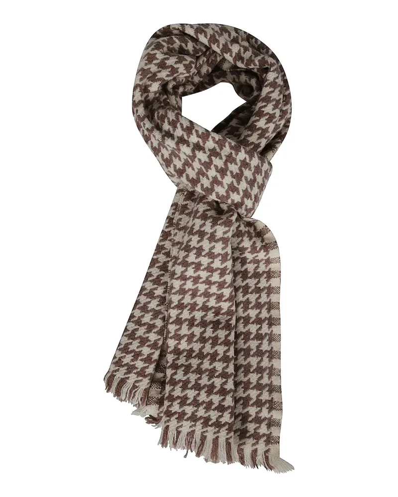 Altea houndstooth scarf - Braun Braun