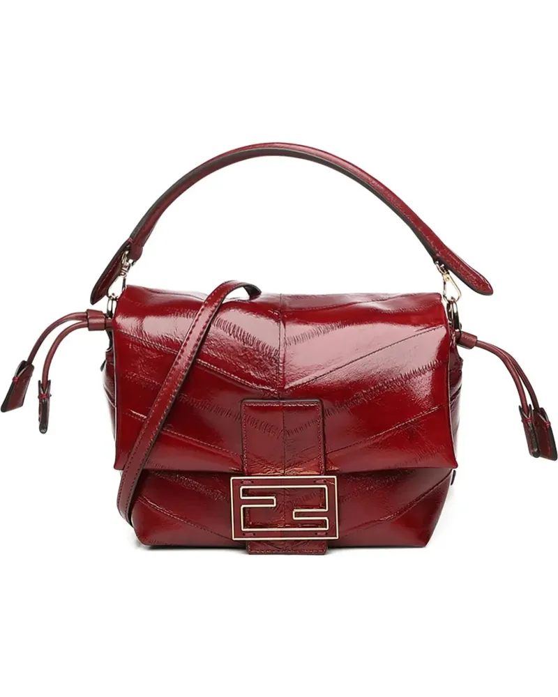 Fendi Mamma logo-detail mini bag - Rot Rot