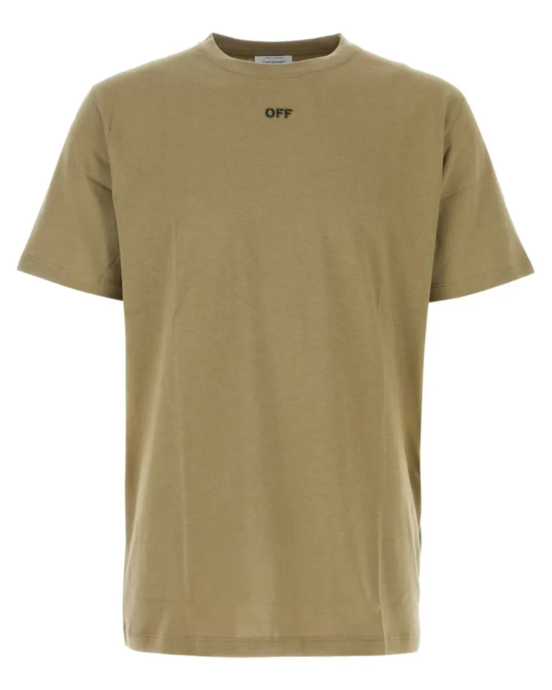 OFF-WHITE Off Stitch T-Shirt - Nude Nude