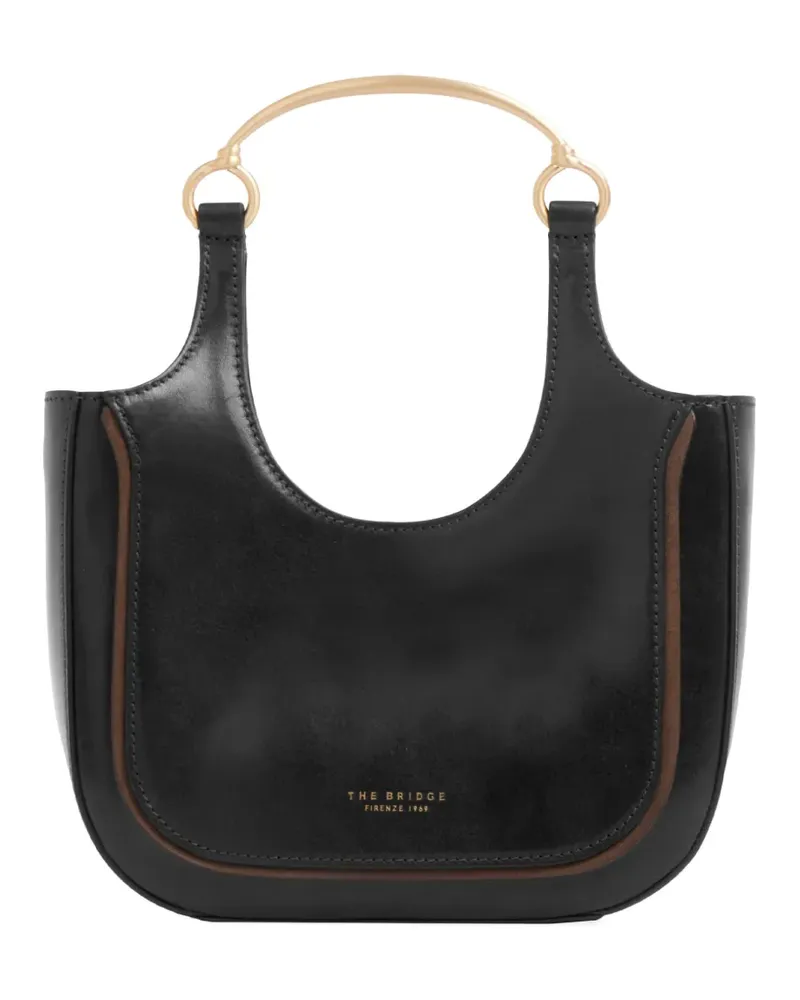 The Bridge Tote Bag mit Metallhenkel - Schwarz Schwarz