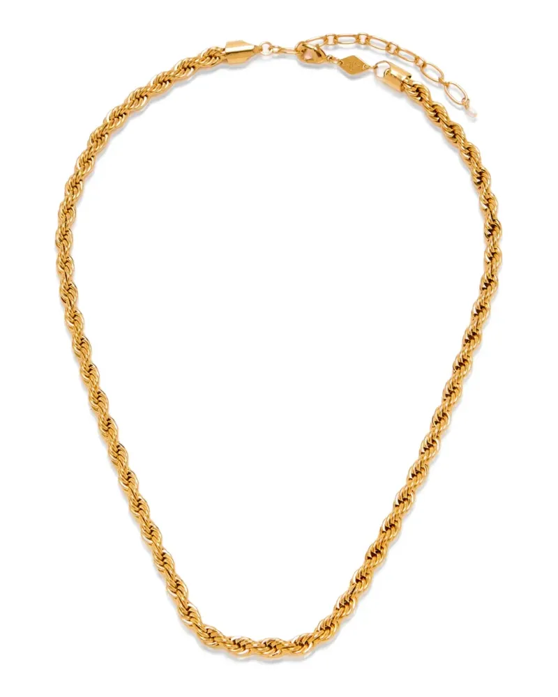 Anni Lu Golden Rope necklace Gold