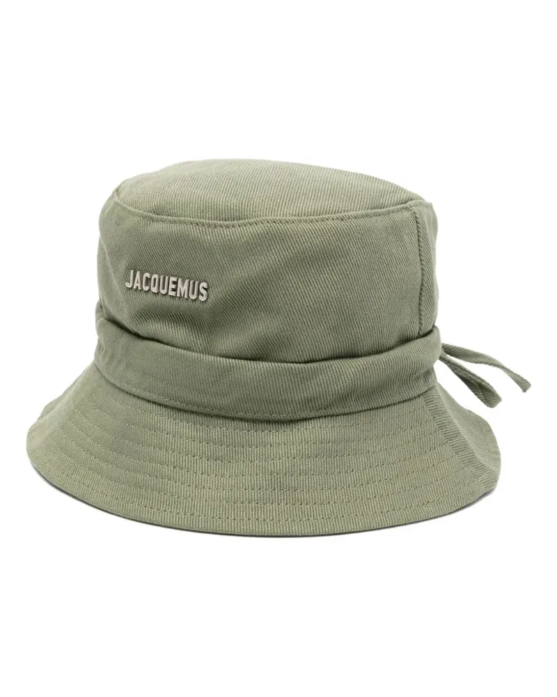 Jacquemus Mütze mit Logo - Grün Grün