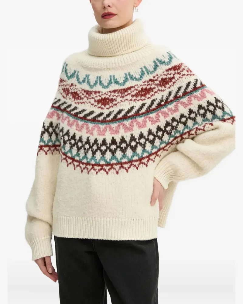 ba&sh Iceberg Rollkragenpullover - Nude Nude