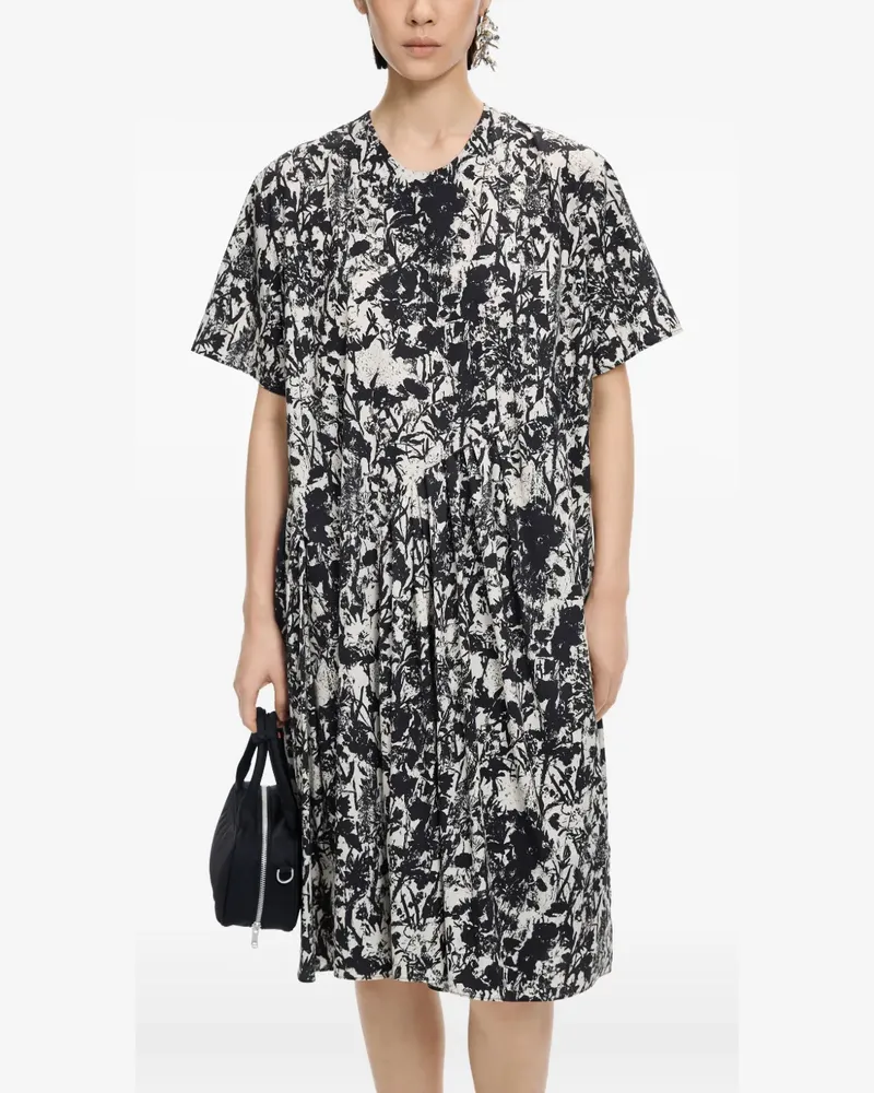 JNBY Kleid mit Blumenprint - Weiß Weiß