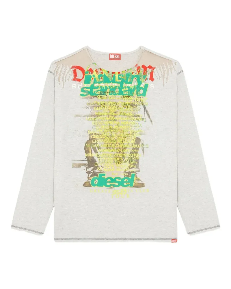 Diesel Remaster Capsule T-Jerry-B T-Shirt - Weiß Weiß