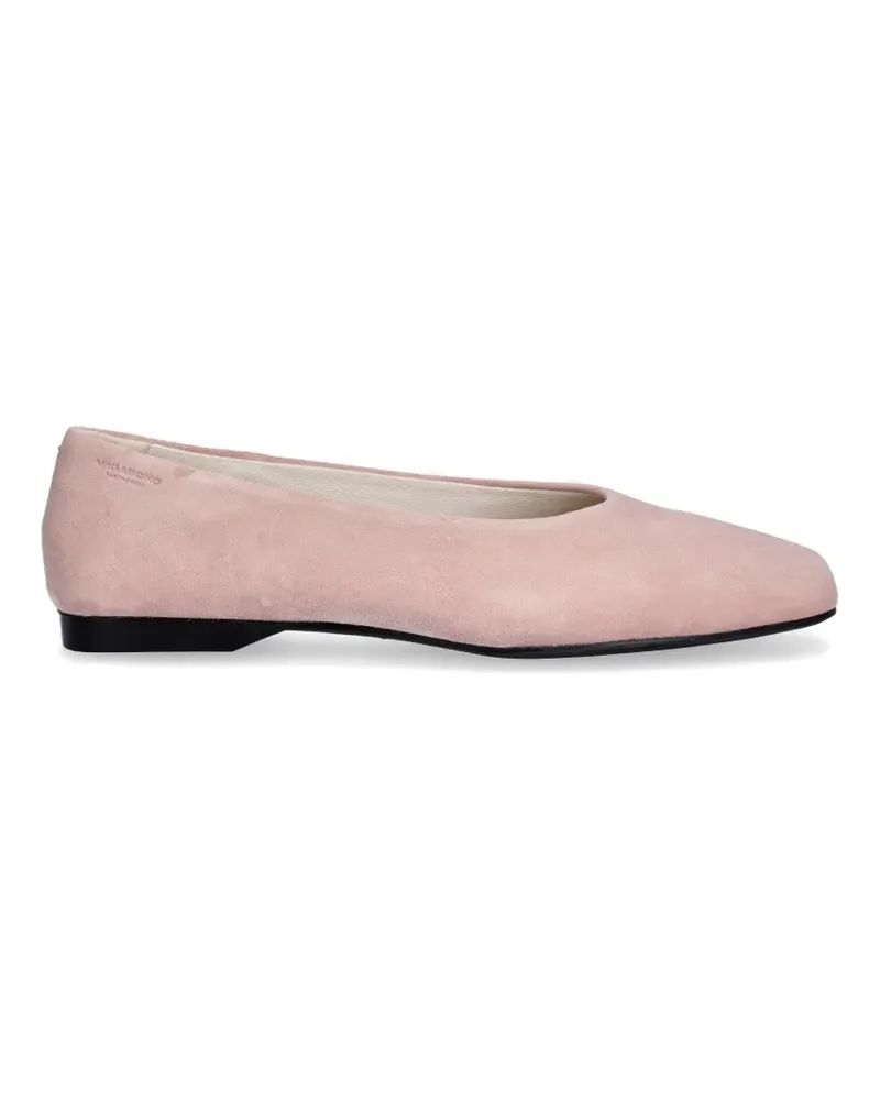 Vagabond Delia square-toe ballet flats - Rosa Rosa