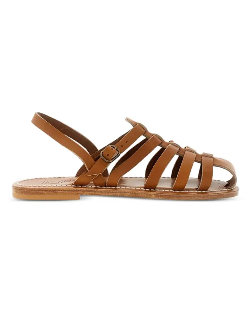 K.Jacques  St Tropez leather sandals - Braun Braun