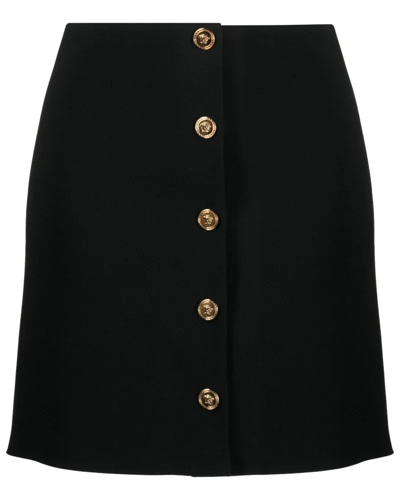 Versace Medusa Minirock - Schwarz Schwarz