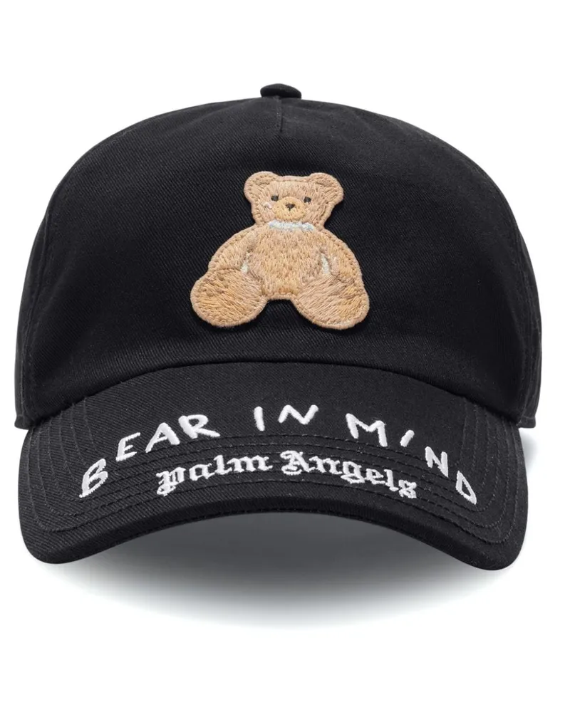 Palm Angels Bear In Mind cap Schwarz