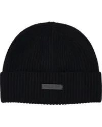 Fear of God Kaschmir-Beanie mit Logo-Applikation Schwarz