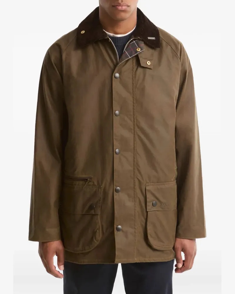 Barbour Beaufort waxed raincoat - Braun Braun