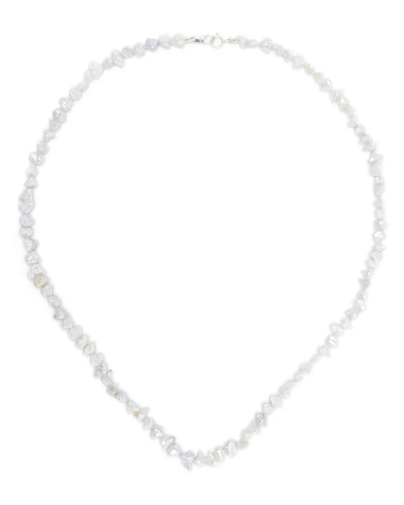 MIZUKI ST6 Halskette mit Perlen - Silber Silber