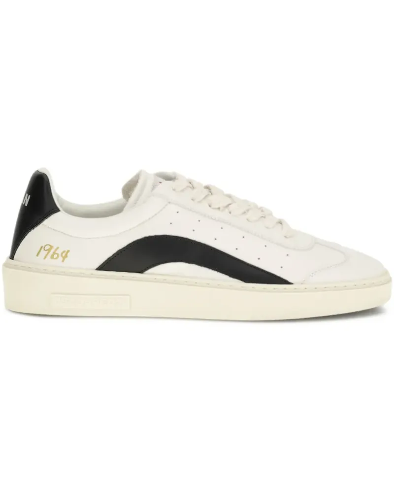 Dsquared2 Rider leather sneakers - Nude Nude