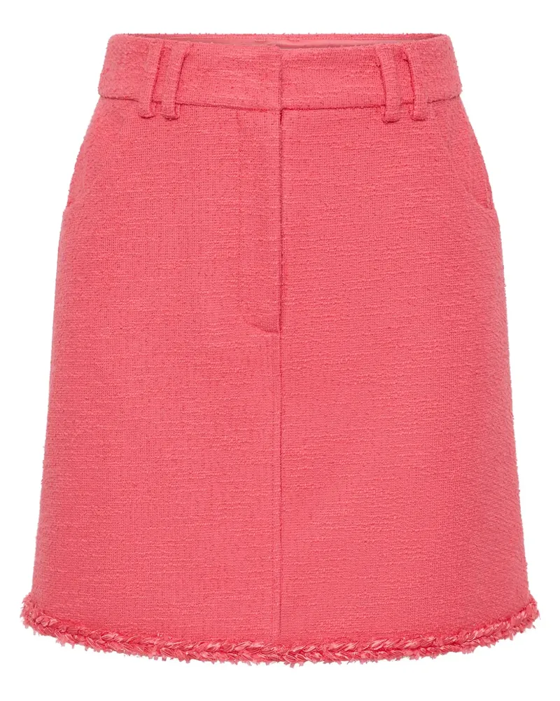 Rebecca Vallance Minirock aus Tweed - Rosa Rosa