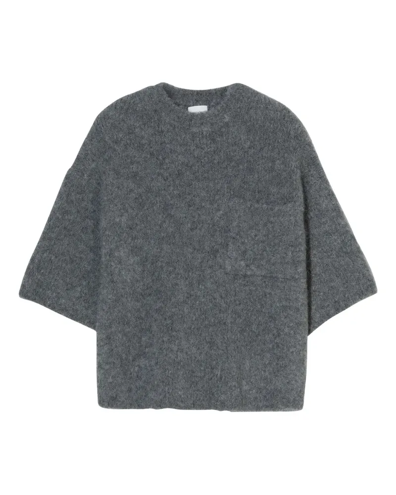 Closed Pullover mit kurzen Ärmeln - Grau Grau