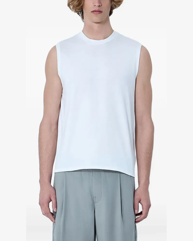 Our Legacy graphic-print tank top - Weiß Weiß