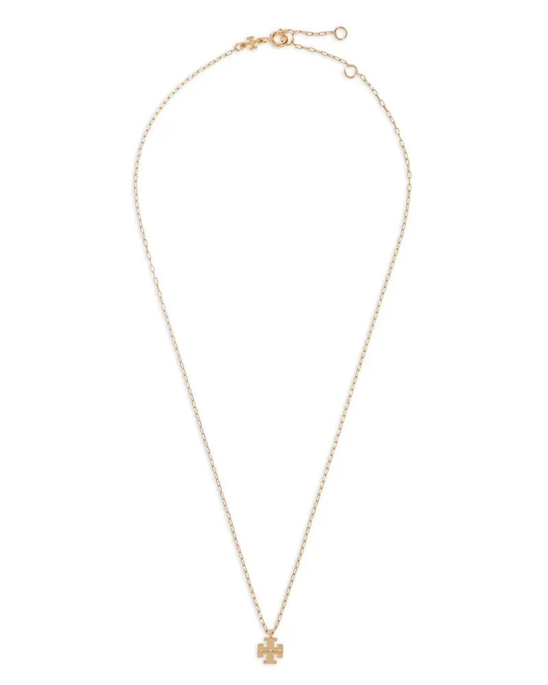 Tory Burch Halskette mit Double T-Anhänger - Gold Gold