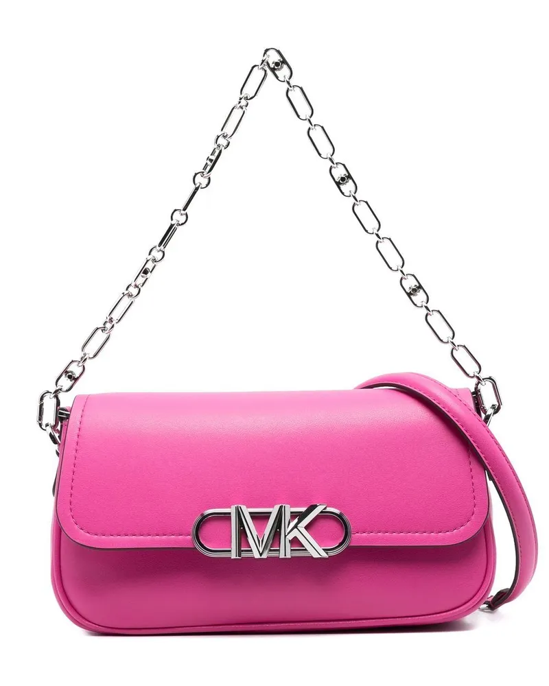 Michael Kors Mittelgroße Parker Schultertasche - Rosa Rosa