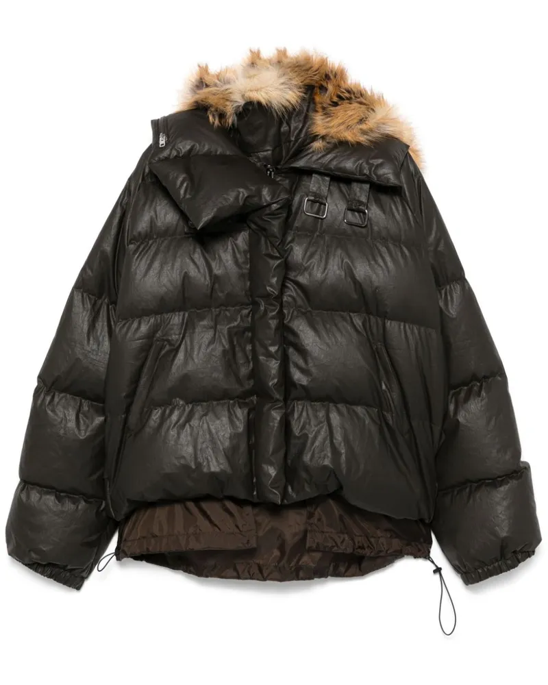 OTTOLINGER Gesteppte Jacke im Deconstructed-Look - Braun Braun