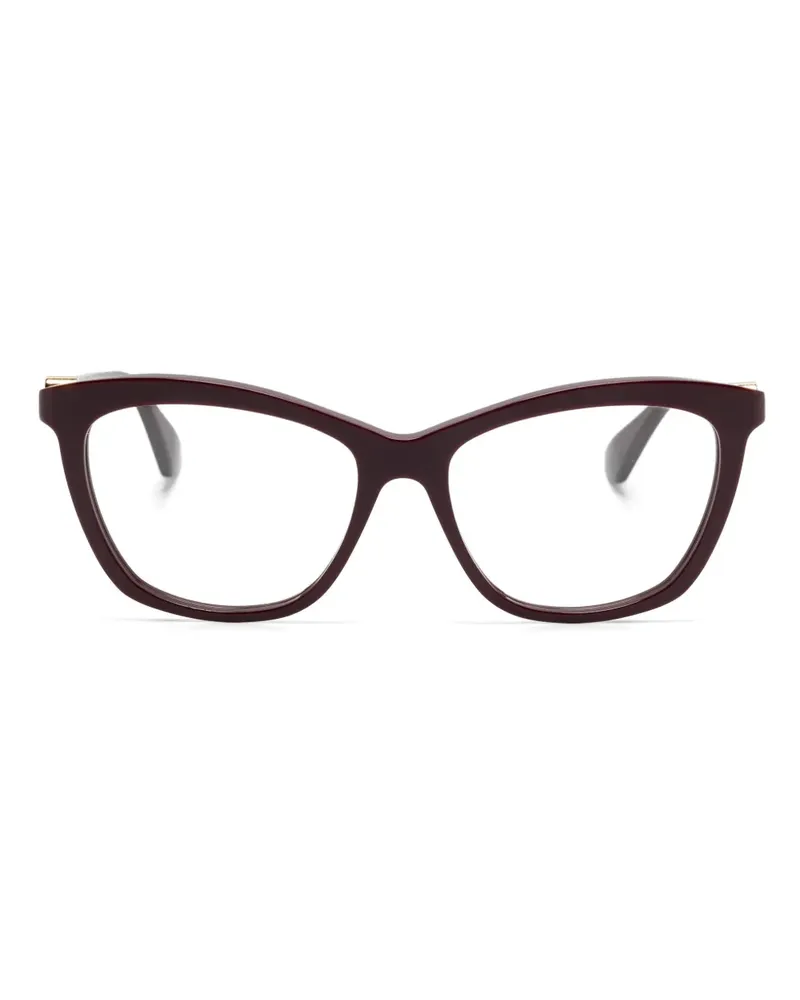 Cartier Cat-Eye-Brille - Rot Rot
