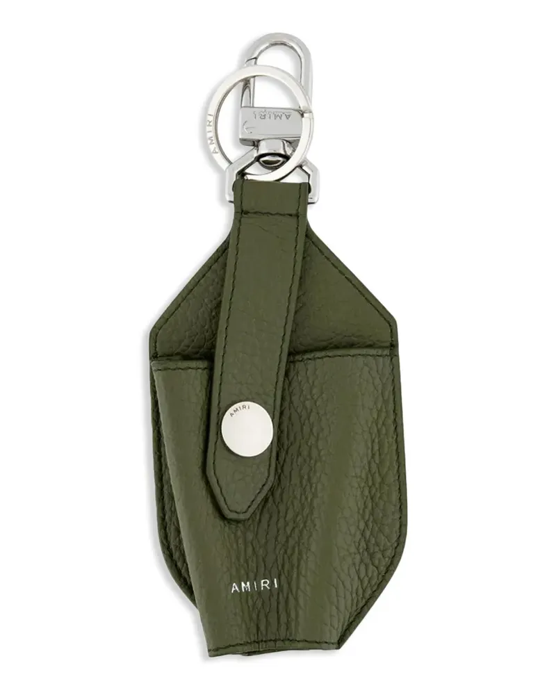 Amiri pebbled hand sanitizer keyring - Grün Grün