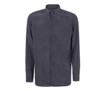 Hemd mit Polka Dots - Schwarz