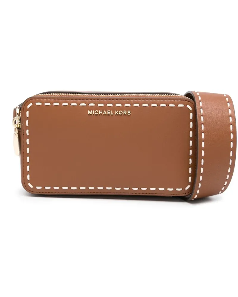 Michael Kors Schultertasche aus Leder - Braun Braun