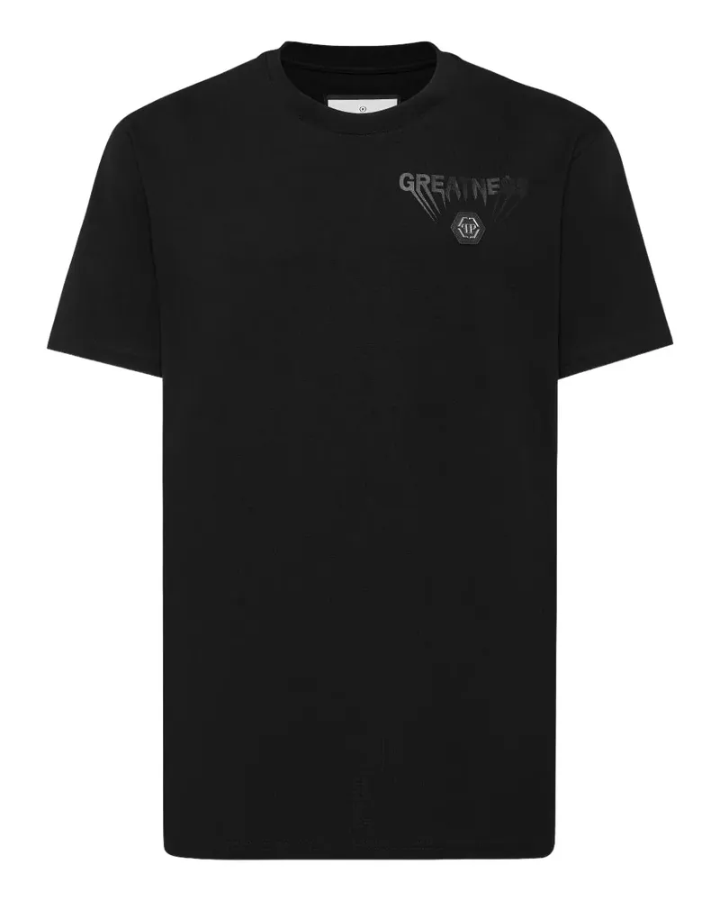 Philipp Plein appliqué T-shirt - Schwarz Schwarz