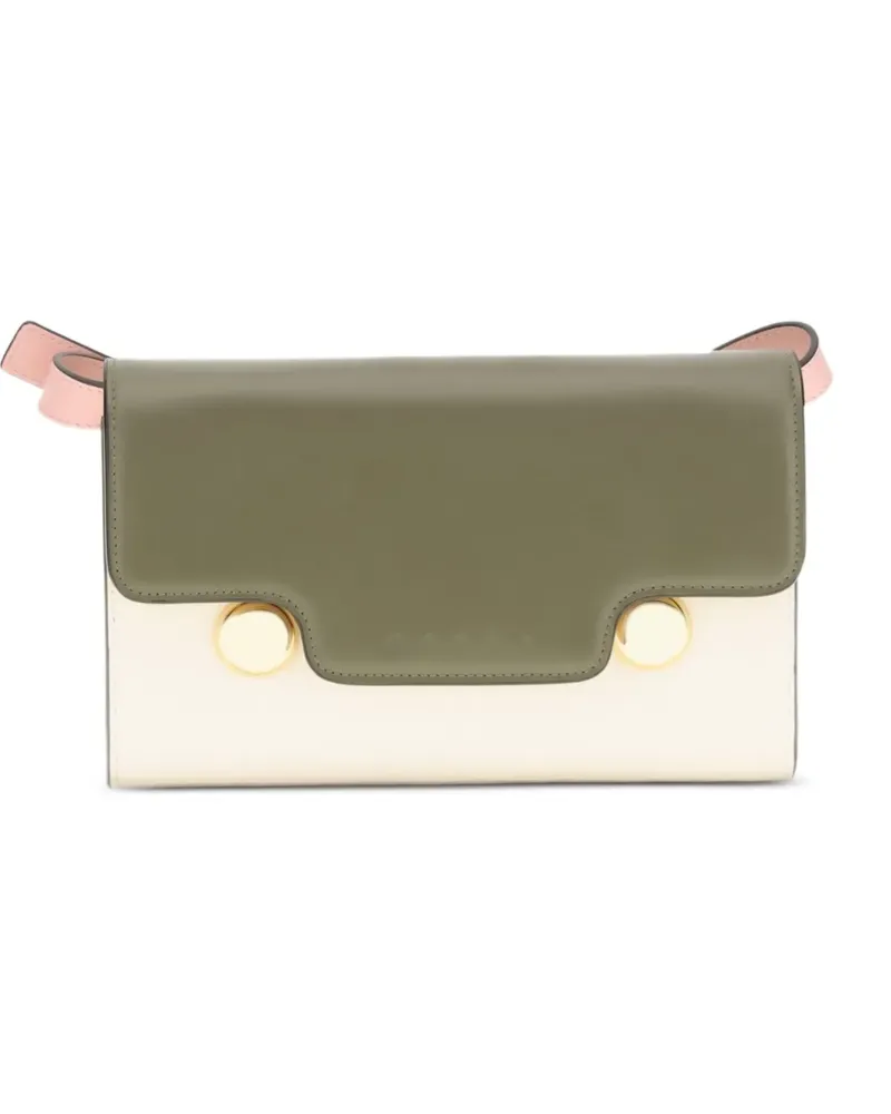 Marni Trunkaroo Schultertasche aus Kalbsleder - Rosa Rosa