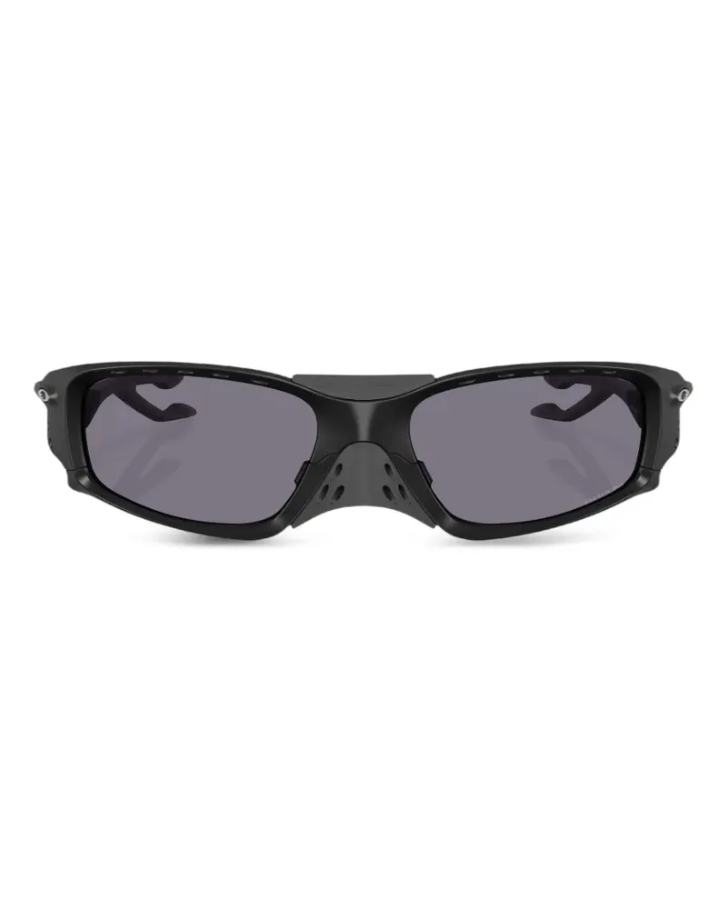 Oakley Plantaris SQ geometric-frame sunglasses - Schwarz Schwarz